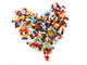 pills in the shape of a heart